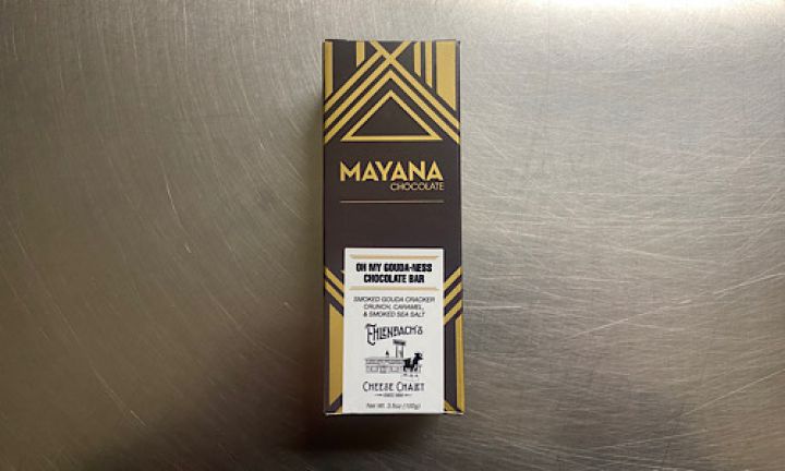 3.5 oz.-- Oh My Gouda-ness Mayana Chocolate Bar